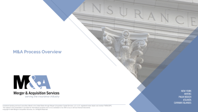 Presentation  -  M&A Process  - Merger & Acquisition Services, Inc.