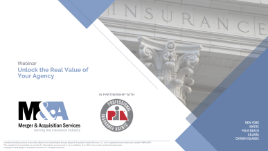 Webinar - Unlocking The Value of You Agency - In Partnership with PIA National